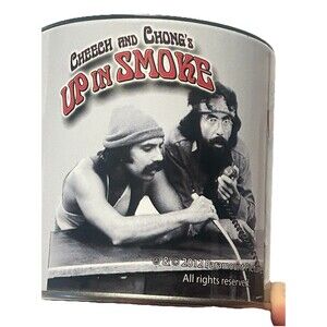 Cheech & Chong Up in Smoke Metal Tin Stash Pen Holder 2012 Paramount